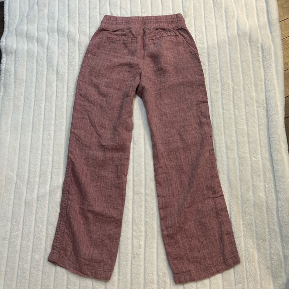 Athleta Cabo Wide Leg Linen Pants - Picture 4 of 9